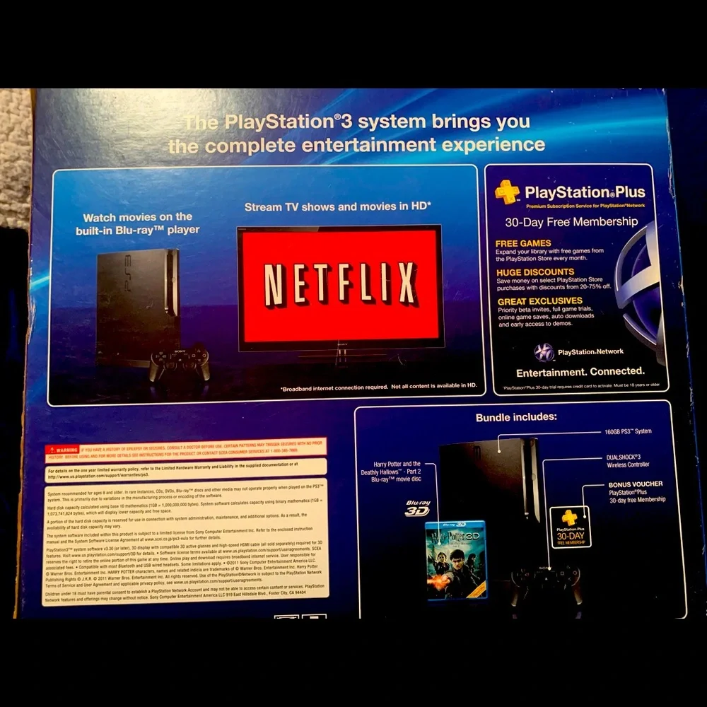 Sony PS3 system